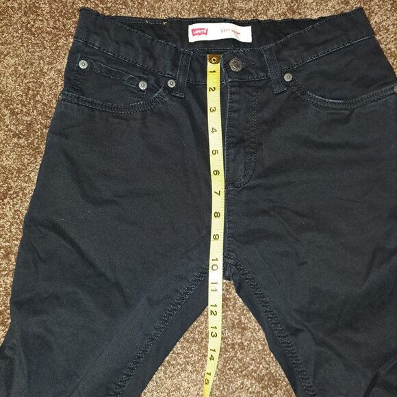 Levi's 511 Black Slim Fit Jeans 29x29,18Reg - Picture 2 of 12